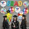 Graduation Party Balloons 2026 – 12PCS Multicolor 41-Inch Star & Congrats Grad Mylar Balloon Set for Class of 2026 Decorations